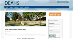 Desktop Screenshot of andersendeans.org